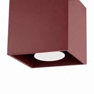 Ceiling Lamp Quad 1 Burgundy Uncategorized Great Lighting UK Ltd