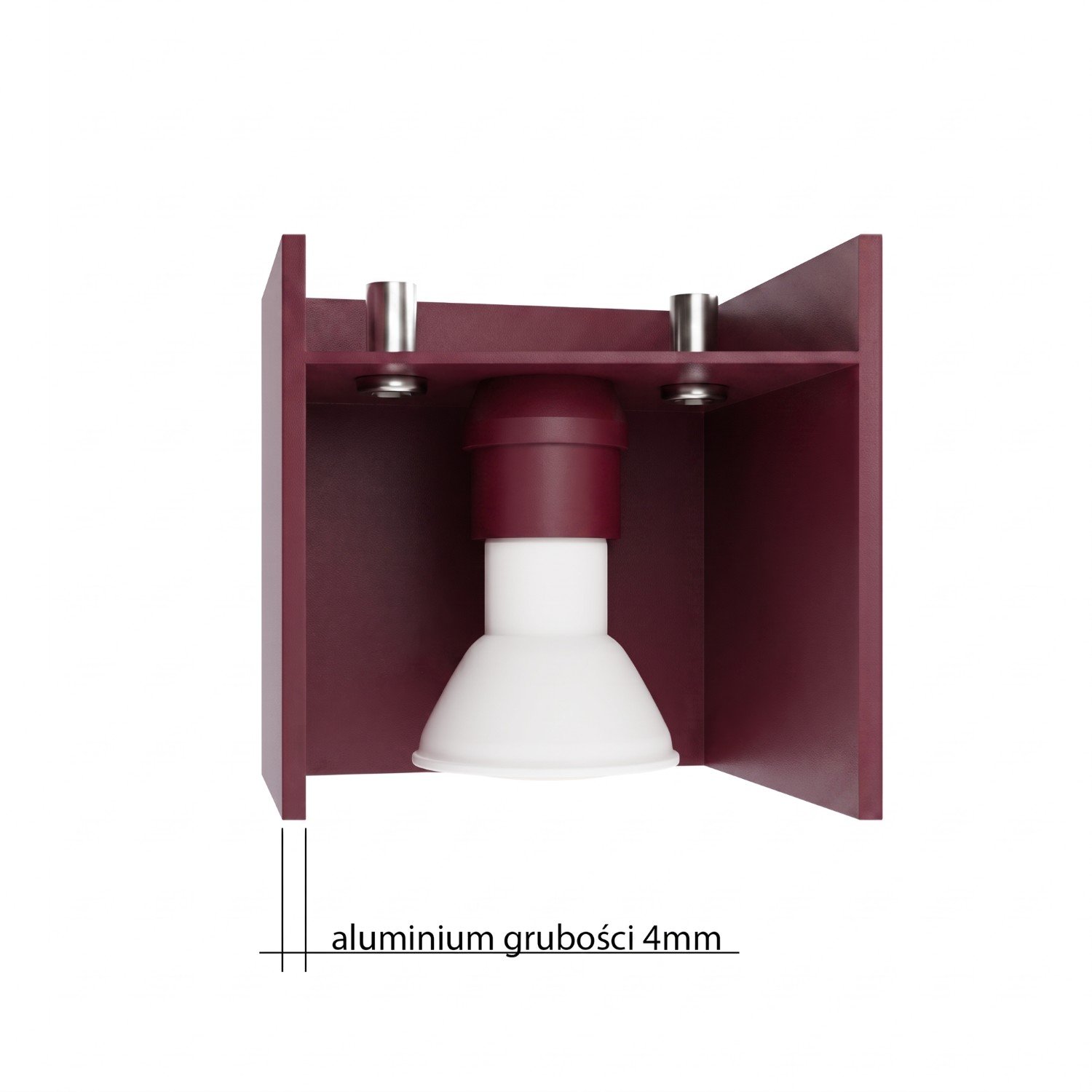 Ceiling Lamp Quad 1 Burgundy Uncategorized Great Lighting UK Ltd