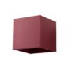 Wall Lamp Quad 1 Burgundy Uncategorized Great Lighting UK Ltd