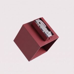 Wall Lamp Quad 1 Burgundy Uncategorized Great Lighting UK Ltd
