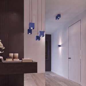 Ceiling Lamp Quad 1 Ultramarine Uncategorized Great Lighting UK Ltd