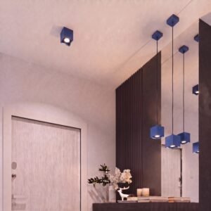 Wall Lamp Quad 1 Ultramarine Uncategorized Great Lighting UK Ltd