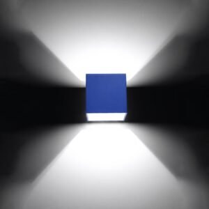 Wall Lamp Quad 1 Ultramarine Uncategorized Great Lighting UK Ltd