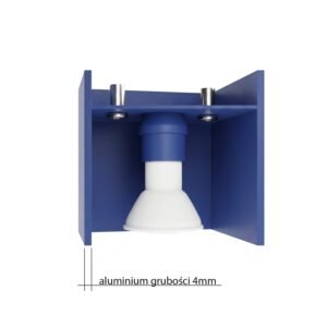 Wall Lamp Quad 1 Ultramarine Uncategorized Great Lighting UK Ltd