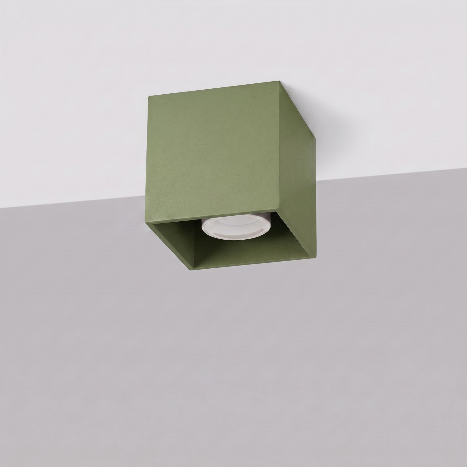 Ceiling Lamp Quad 1 Olive Green Uncategorized Great Lighting UK Ltd
