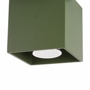 Ceiling Lamp Quad 1 Olive Green Uncategorized Great Lighting UK Ltd