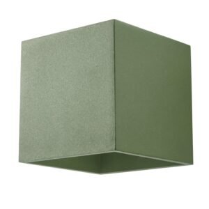 Wall Lamp Quad 1 Olive Green Uncategorized Great Lighting UK Ltd