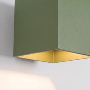 Wall Lamp Quad 1 Olive Green Uncategorized Great Lighting UK Ltd
