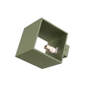 Wall Lamp Quad 1 Olive Green Uncategorized Great Lighting UK Ltd