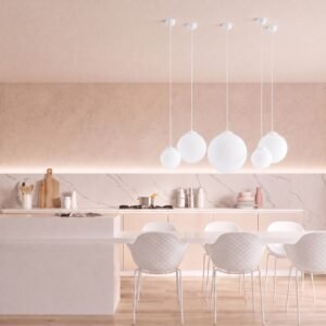 Pendant Lamp Ugo 20 White Uncategorized Great Lighting UK Ltd