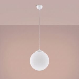 Pendant Lamp Ugo 30 White Uncategorized Great Lighting UK Ltd