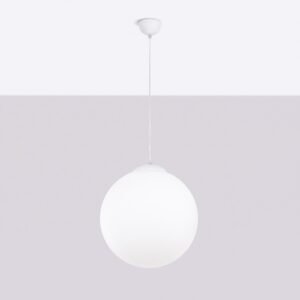 Pendant Lamp Ugo 40 White Uncategorized Great Lighting UK Ltd
