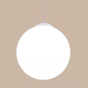 Pendant Lamp Ugo 40 White Uncategorized Great Lighting UK Ltd