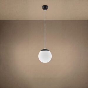 Pendant Lamp Ugo 20 Black Black Pendant Lights Great Lighting UK Ltd