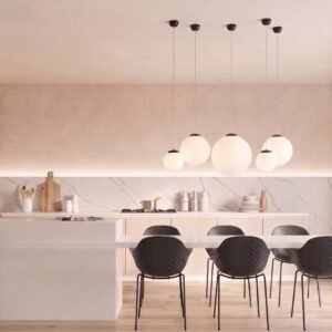 Pendant Lamp Ugo 30 Black Uncategorized Great Lighting UK Ltd