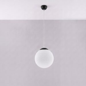Pendant Lamp Ugo 30 Black Uncategorized Great Lighting UK Ltd