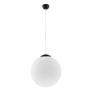 Pendant Lamp Ugo 40 Black Coloured Pendant Lights Great Lighting UK Ltd