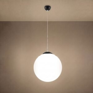 Pendant Lamp Ugo 40 Black Coloured Pendant Lights Great Lighting UK Ltd