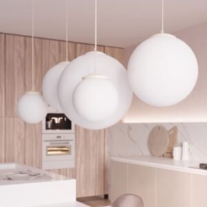 Pendant Lamp Ugo 20 Beige Uncategorized Great Lighting UK Ltd