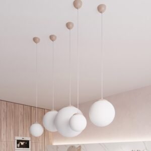 Pendant Lamp Ugo 20 Taupe Uncategorized Great Lighting UK Ltd