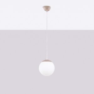 Pendant Lamp Ugo 20 Taupe Uncategorized Great Lighting UK Ltd