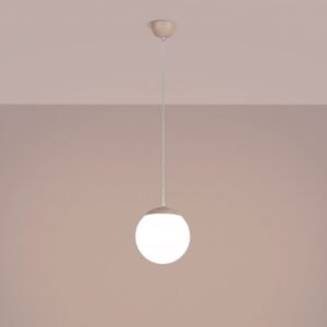 Pendant Lamp Ugo 20 Taupe Uncategorized Great Lighting UK Ltd