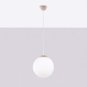 Pendant Lamp Ugo 30 Taupe Uncategorized Great Lighting UK Ltd