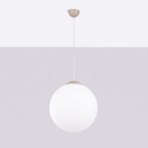 Pendant Lamp Ugo 40 Taupe Uncategorized Great Lighting UK Ltd