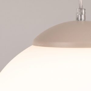 Pendant Lamp Ugo 40 Taupe Uncategorized Great Lighting UK Ltd