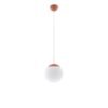 Pendant Lamp Ugo 20 Red Ochre Uncategorized Great Lighting UK Ltd