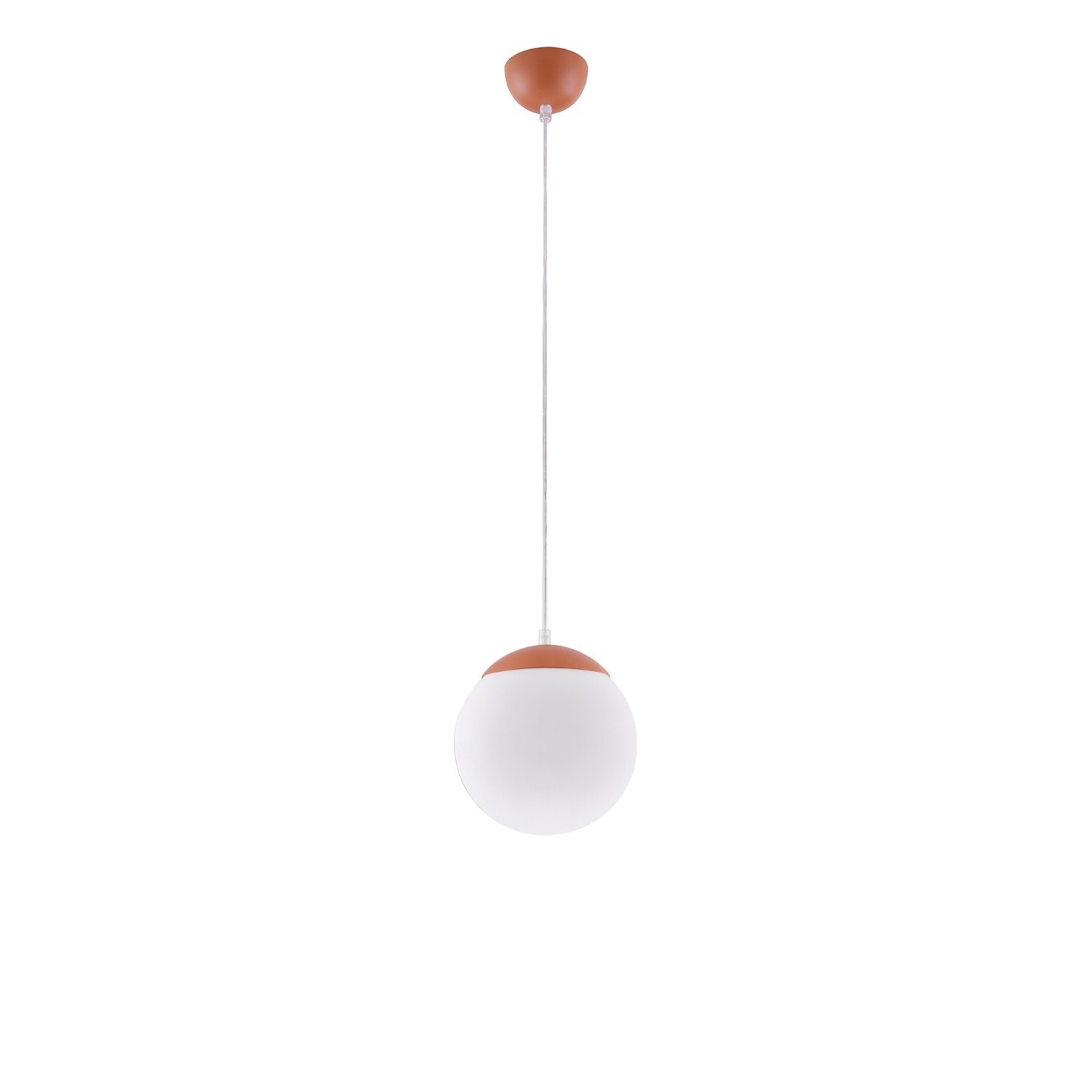 Pendant Lamp Ugo 20 Red Ochre Uncategorized Great Lighting UK Ltd