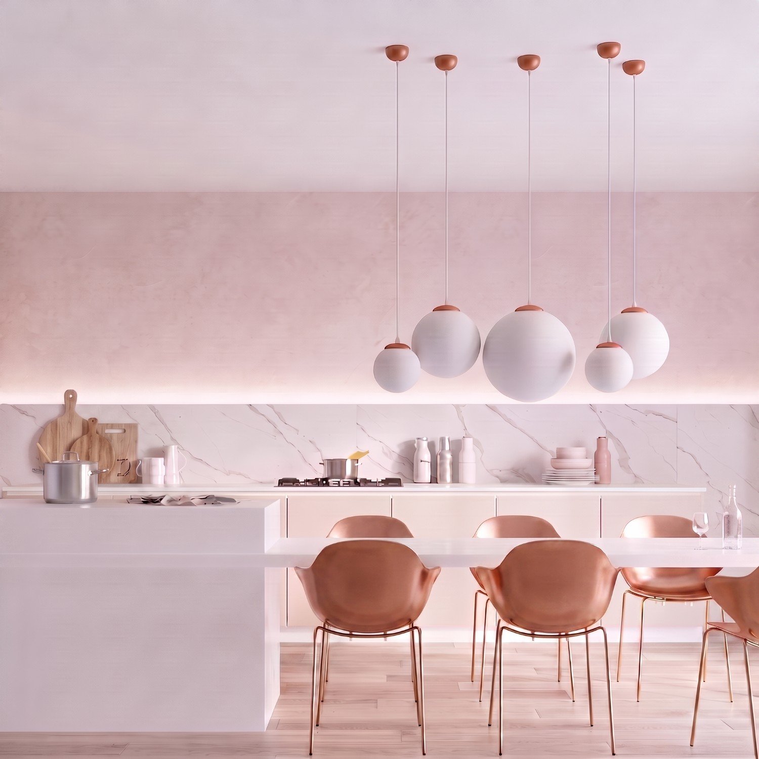 Pendant Lamp Ugo 20 Red Ochre Uncategorized Great Lighting UK Ltd