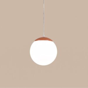 Pendant Lamp Ugo 20 Red Ochre Uncategorized Great Lighting UK Ltd