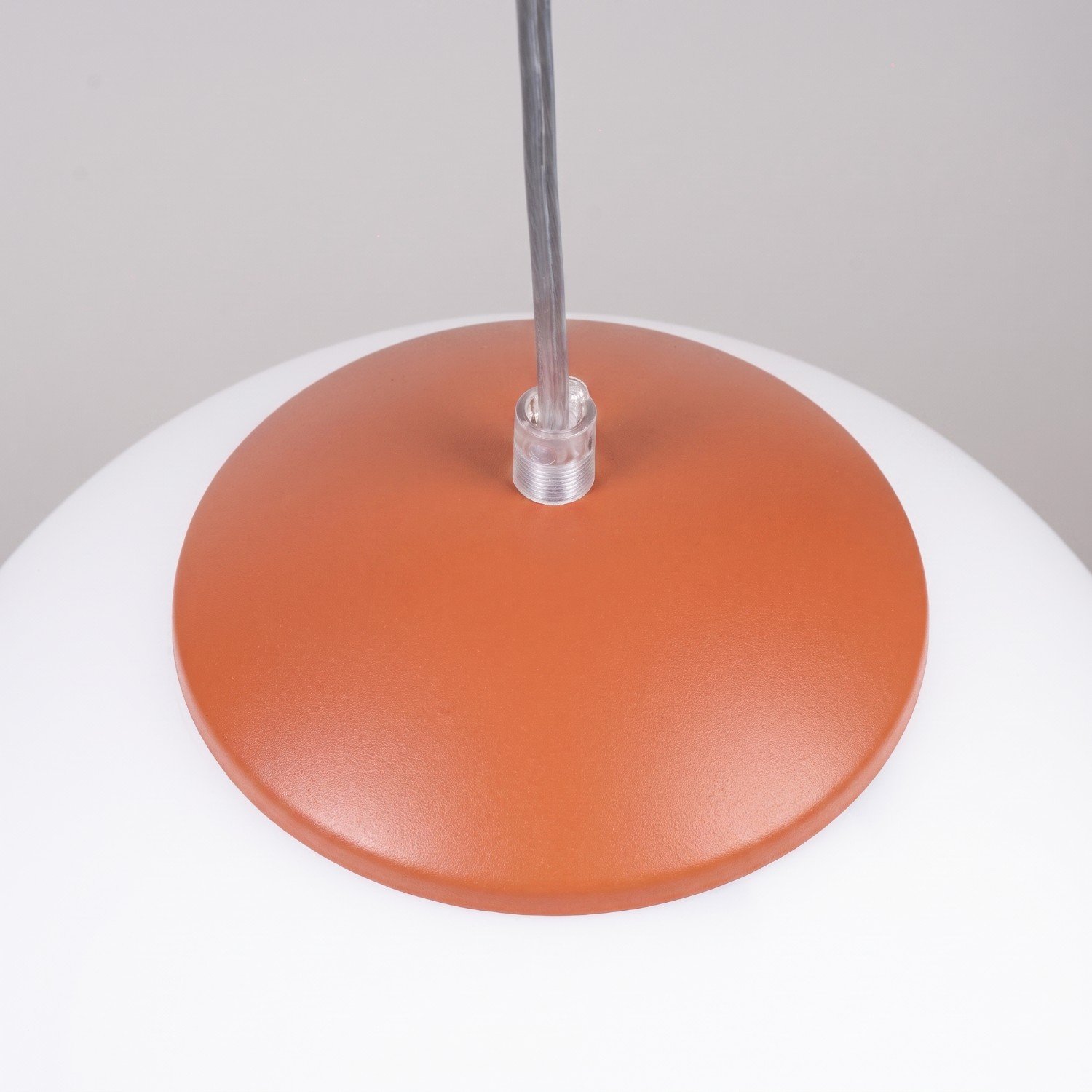 Pendant Lamp Ugo 20 Red Ochre Uncategorized Great Lighting UK Ltd