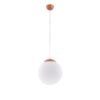 Pendant Lamp Ugo 30 Red Ochre Uncategorized Great Lighting UK Ltd