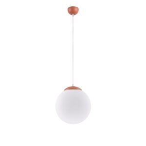 Pendant Lamp Ugo 30 Red Ochre Uncategorized Great Lighting UK Ltd