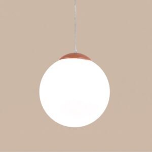 Pendant Lamp Ugo 30 Red Ochre Uncategorized Great Lighting UK Ltd