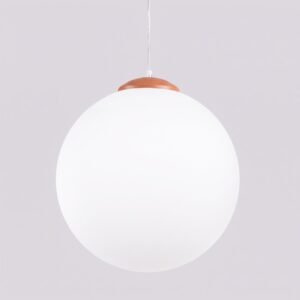 Pendant Lamp Ugo 40 Red Ochre Red Pendant Lights Great Lighting UK Ltd
