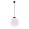 Pendant Lamp Ugo 40 Burgundy Uncategorized Great Lighting UK Ltd