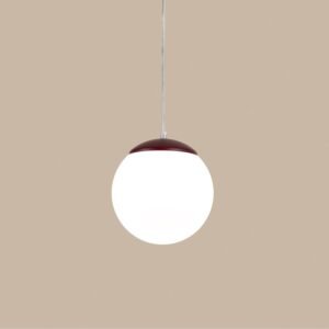 Pendant Lamp Ugo 40 Burgundy Uncategorized Great Lighting UK Ltd