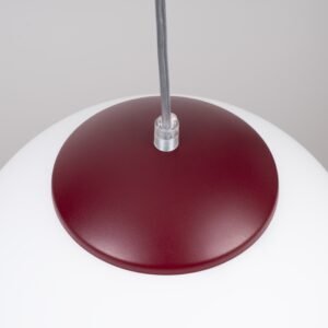 Pendant Lamp Ugo 40 Burgundy Uncategorized Great Lighting UK Ltd