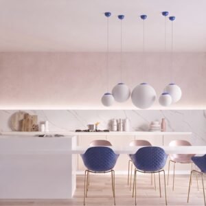 Pendant Lamp Ugo 20 Ultramarine Uncategorized Great Lighting UK Ltd