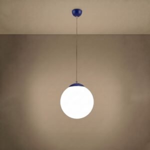 Pendant Lamp Ugo 30 Ultramarine Uncategorized Great Lighting UK Ltd