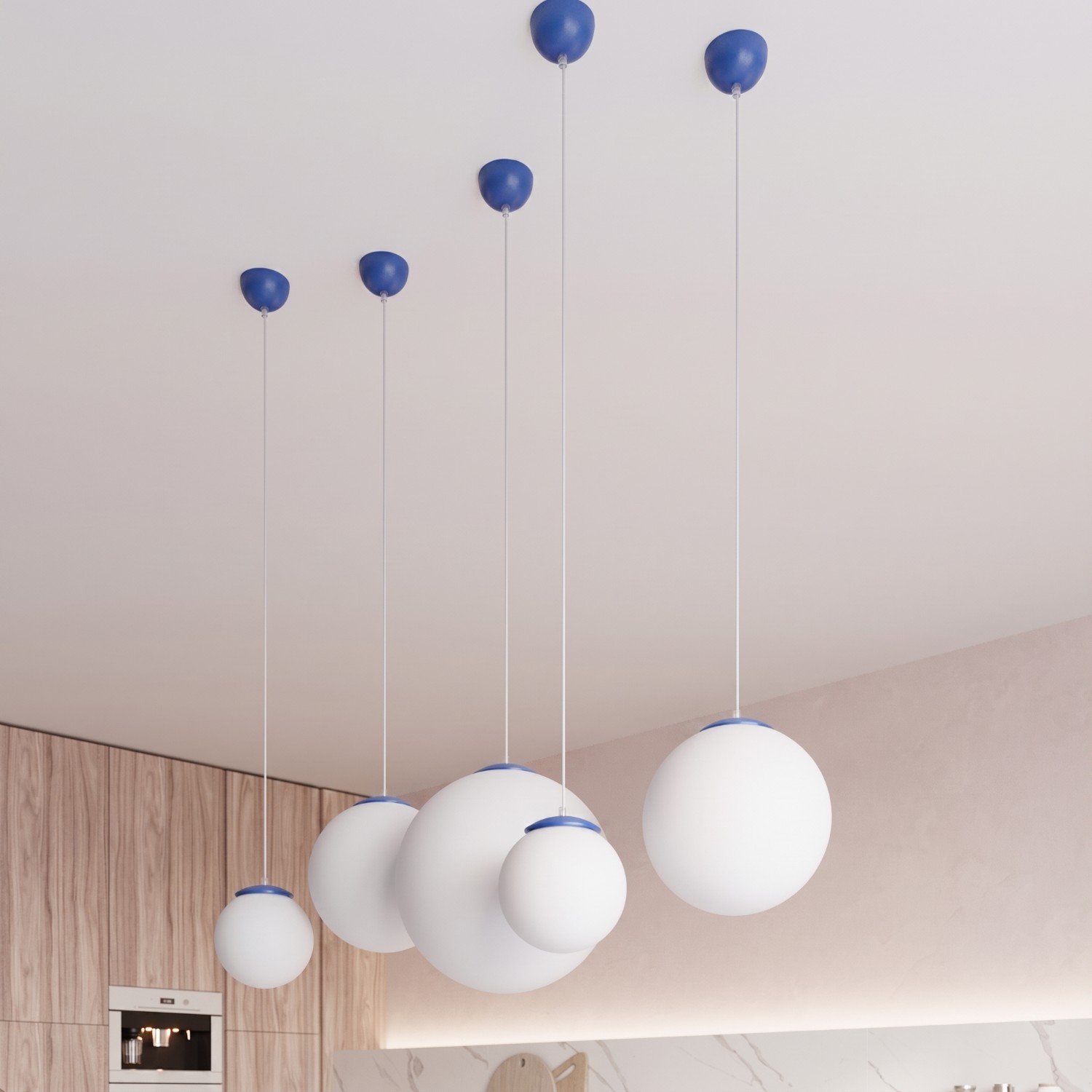 Pendant Lamp Ugo 40 Ultramarine Uncategorized Great Lighting UK Ltd