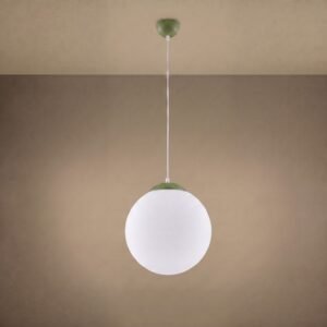 Pendant Lamp Ugo 20 Olive Green Uncategorized Great Lighting UK Ltd