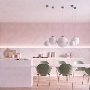 Pendant Lamp Ugo 30 Olive Green Uncategorized Great Lighting UK Ltd