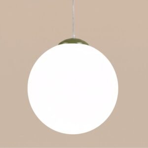 Pendant Lamp Ugo 40 Olive Green Uncategorized Great Lighting UK Ltd
