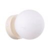 Wall Lamp Yoli 1 Beige with Switch Uncategorized Great Lighting UK Ltd