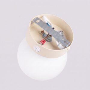 Wall Lamp Yoli 1 Beige with Switch Uncategorized Great Lighting UK Ltd