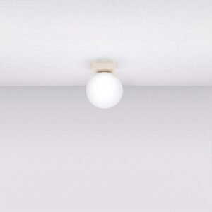 Ceiling Lamp Yoli 1 Beige Uncategorized Great Lighting UK Ltd
